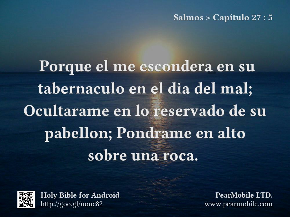 Salmos, Capítulo 27:5